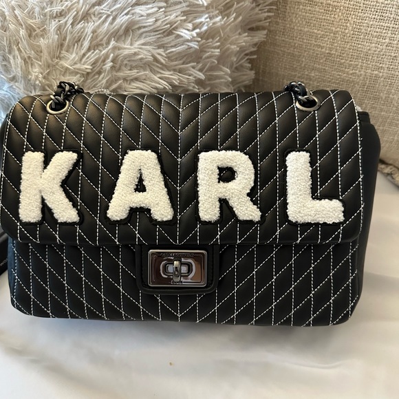 Karl Lagefeld shoulder/crossbody bag - Picture 3 of 6